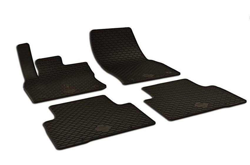 VW Floor Mat Set - Front and Rear (All-Weather) (Black) 5NN061550041 - eEuro Preferred 219614